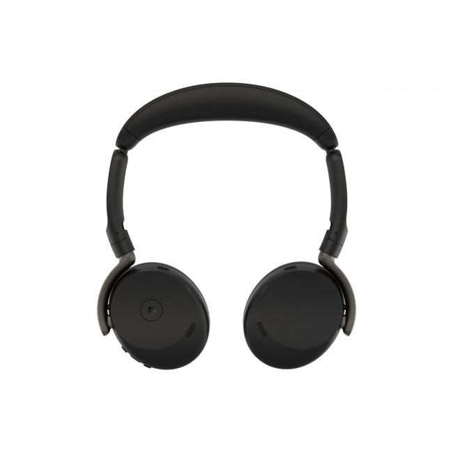 Jabra Evolve3 65 Flex безжични слушалки със зарядна подложка (WLC), ANC, Link 390c, MS, черни Jabra Evolve3 65 Flex безжични слушалки със зарядна подложка (WLC), ANC, Link 390c, MS, черни