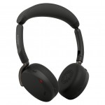 Jabra Evolve3 65 Flex UC безжични стерео слушалки с ANC, WLC зарядна подложка и LINK 390c USB-C, черни Jabra Evolve3 65 Flex UC безжични стерео слушалки с ANC, WLC зарядна подложка и LINK 390c USB-C, черни