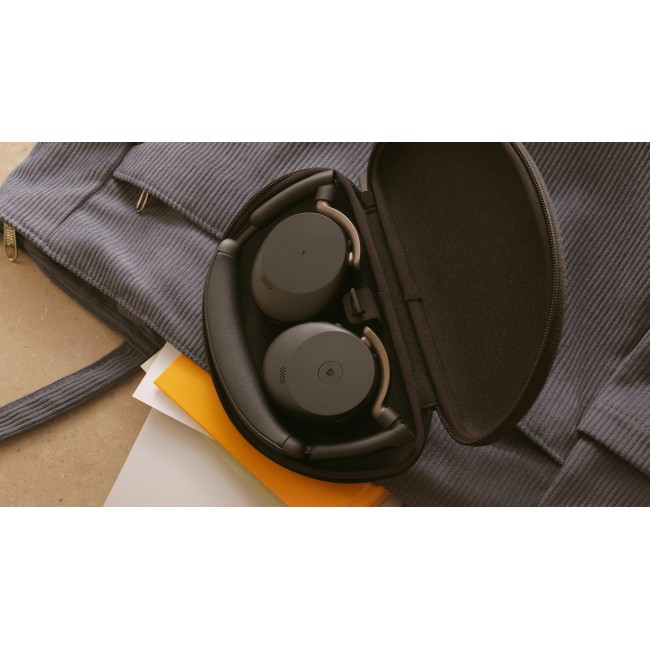 Jabra Evolve3 65 Flex UC безжични слушалки с ANC, Link 390a, USB-A, черни Jabra Evolve3 65 Flex UC безжични слушалки с ANC, Link 390a, USB-A, черни