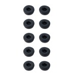 Jabra Engage Ear Cushions 14101-60 – черни възглавнички от изкуствена кожа, 5 чифта за стерео слушалки