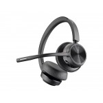HP Poly Voyager 4320 UC Stereo USB-A Headset +BT700 USB-A Adapter +Charging Stand HP Poly Voyager 4320 UC Stereo USB-A Headset +BT700 USB-A Adapter +Charging Stand