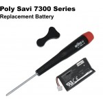 HP Poly Savi 7300 Battery with Removal Tool (784P8AA) – резервна батерия HP Poly Savi 7300 Battery with Removal Tool (784P8AA) – резервна батерия