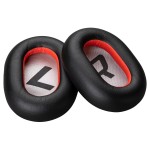 HP Poly Voyager 8200 Black Leatherette Ear Cushions (2 Pieces) – черни кожени възглавнички за слушалки