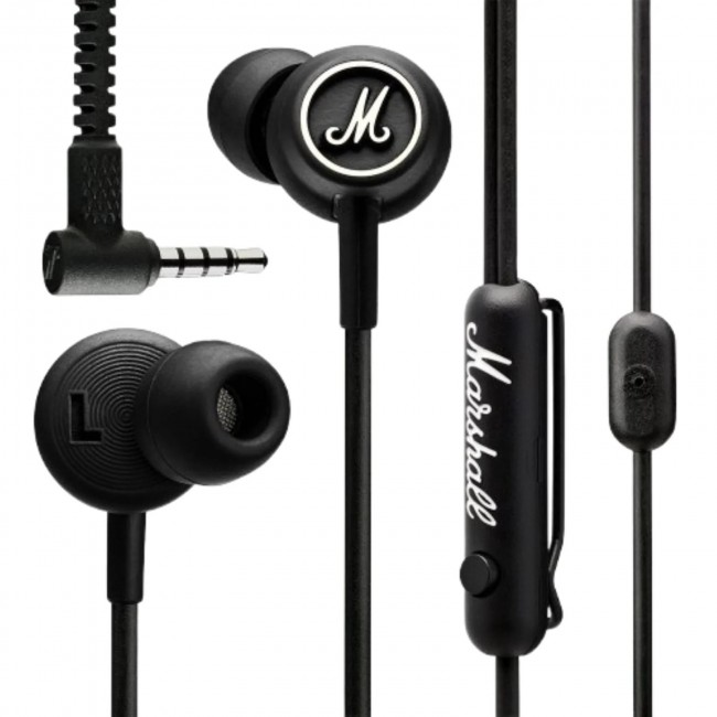 [1000525] MARSHALL MODE Black and White, 3.5 мм жак