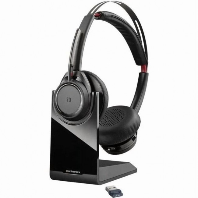 [202652-101] HP Poly Focus UC B825 with STAND слушалка със зарядна станция