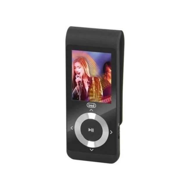 [0M172800] MP4 плеър с 8GB MicroSD TREVI MPV1728 SD черен