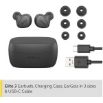 [100-91410000-60] Jabra Elite 3 слушалки - тъмно сиви