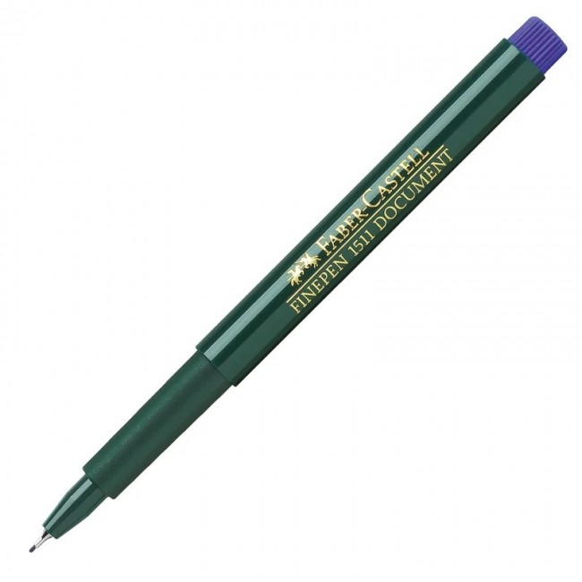 [1005200202] Faber-Castell Тънкописец 1511, 0.4 mm, син