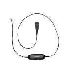 Jabra GN1216 Avaya свързващ кабел QD към RJ9, прав 80 cm, 8-степенен контрол на микрофона, черен, 88001-03