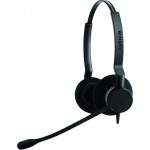 Jabra BIZ 2300 Duo жични стерео слушалки с шумопотискащ микрофон, QD, черни Jabra BIZ 2300 Duo жични стерео слушалки с шумопотискащ микрофон, QD, черни