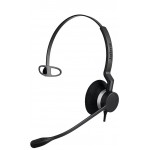 Jabra BIZ 2300 Mono QD жична моно слушалка с микрофон, NC, Quick Disconnect, черна Jabra BIZ 2300 Mono QD жична моно слушалка с микрофон, NC, Quick Disconnect, черна