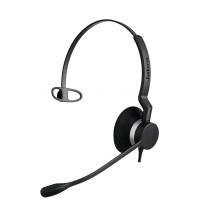 Jabra BIZ 2300 Mono QD жична моно слушалка с микрофон, NC, Quick Disconnect, черна