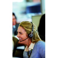 Jabra BIZ 2400 II Mono 3 в 1 QD слушалка с микрофон, NC, Wideband, черна