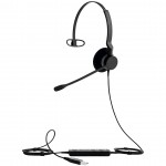 Jabra BIZ 2300 моно USB слушалка с микрофон, UC, шумопотискащ микрофон Jabra BIZ 2300 моно USB слушалка с микрофон, UC, шумопотискащ микрофон