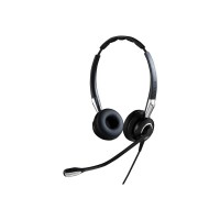 Jabra BIZ 2400 II Duo стерео слушалки с микрофон, NC, Wideband, QD, черни