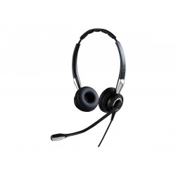 Jabra BIZ 2400 II Duo стерео слушалки с микрофон, NC, Wideband, QD, черни
