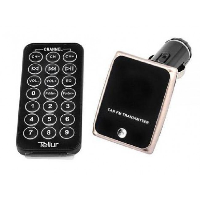 Tellur T692-M FM трансмитер за автомобил с LCD дисплей, USB, SD/MMC и дистанционно управление