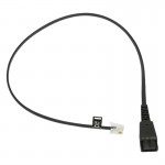 Jabra 8800-00-25 QD към RJ9 кабел (Siemens), 0,5 м, плосък Jabra 8800-00-25 QD към RJ9 кабел (Siemens), 0,5 м, плосък