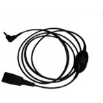 Jabra 8735-019 QD към 3,5 mm кабел за Alcatel с приемане, приключване и заглушаване на разговор