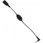 Jabra Link Mobile – QD към 3,5 mm кабел с Push-to-Talk, 8800-00-103 Jabra Link Mobile – QD към 3,5 mm кабел с Push-to-Talk, 8800-00-103