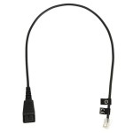 Jabra 8800-00-01 QD към RJ кабел, стандартен, 0,5 м Jabra 8800-00-01 QD към RJ кабел, стандартен, 0,5 м