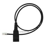 Jabra 8800-00-01 QD към RJ кабел, стандартен, 0,5 м Jabra 8800-00-01 QD към RJ кабел, стандартен, 0,5 м