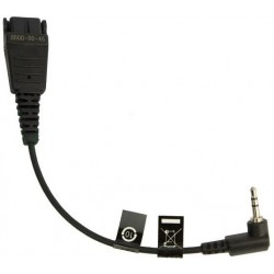 Jabra 8800-00-46 QD към 2,5 mm стерео кабел, 0,15 м