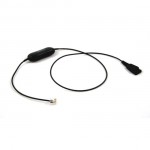 Jabra GN 1200 Smart Cord усилвателен кабел QD към RJ10, 0,8 m, MODEL 88001-99 Jabra GN 1200 Smart Cord усилвателен кабел QD към RJ10, 0,8 m, MODEL 88001-99