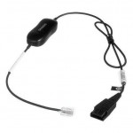 Jabra GN 1200 Smart Cord усилвателен кабел QD към RJ10, 0,8 m, MODEL 88001-99 Jabra GN 1200 Smart Cord усилвателен кабел QD към RJ10, 0,8 m, MODEL 88001-99