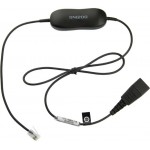 Jabra GN 1200 Smart Cord усилвателен кабел QD към RJ10, 0,8 m, MODEL 88001-99 Jabra GN 1200 Smart Cord усилвателен кабел QD към RJ10, 0,8 m, MODEL 88001-99