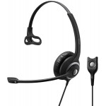 EPOS I Sennheiser SC 230 моно слушалка с Easy Disconnect, шумопотискащ микрофон, черна/сребриста EPOS I Sennheiser SC 230 моно слушалка с Easy Disconnect, шумопотискащ микрофон, черна/сребриста