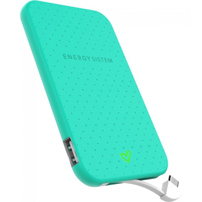 Energy Sistem Extra Battery 2500 външна батерия 2500 mAh, зелена Energy Sistem Extra Battery 2500 външна батерия 2500 mAh, зелена