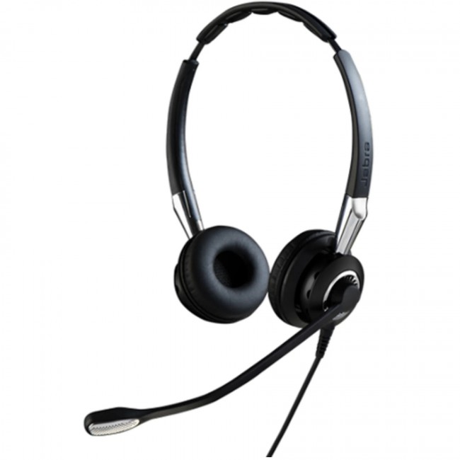 Jabra BIZ 2400 II стерео слушалки с микрофон, NC, Wideband, QD