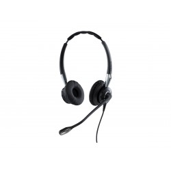 Jabra BIZ 2400 II стерео слушалка с микрофон, NC, QD – Duo