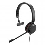 Jabra EVOLVE 30 II HS моно слушалка с 3,5 мм жак без контролер, 14401-20 Jabra EVOLVE 30 II HS моно слушалка с 3,5 мм жак без контролер, 14401-20