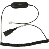 Jabra GN1216 Avaya адаптерен кабел QD към RJ9, спирален, 88001-04