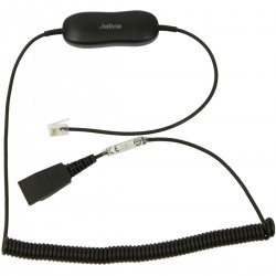 Jabra GN1216 Avaya адаптерен кабел QD към RJ9, спирален, 88001-04