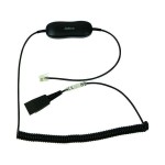 Jabra GN1216 Avaya адаптерен кабел QD към RJ9, спирален, 88001-04 Jabra GN1216 Avaya адаптерен кабел QD към RJ9, спирален, 88001-04