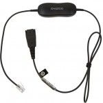 Jabra GN1216 Avaya адаптерен кабел QD към RJ9, спирален, 88001-04 Jabra GN1216 Avaya адаптерен кабел QD към RJ9, спирален, 88001-04