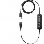 Jabra LINK 260 USB – QD към USB адаптер с управление на обаждания Jabra LINK 260 USB – QD към USB адаптер с управление на обаждания