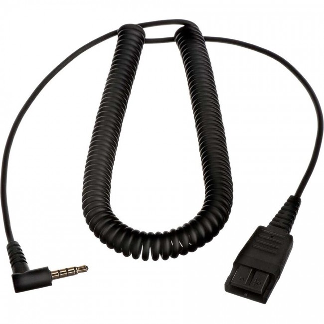 Jabra PC Cord QD към 3.5 mm кабел за BIZ 1500 / 2300 / 2400 II, 8800-01-102 Jabra PC Cord QD към 3.5 mm кабел за BIZ 1500 / 2300 / 2400 II, 8800-01-102