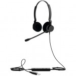 Jabra BIZ 2300 Duo, USB, UC – стерео слушалка с микрофон Jabra BIZ 2300 Duo, USB, UC – стерео слушалка с микрофон