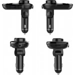 Tellur B3 (FMT-B3) Bluetooth FM трансмитер за автомобил, USB-A, MicroSD, AUX, MP3/WMA, hands-free микрофон, 2 x USB-A зарядни