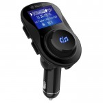 Tellur B3 (FMT-B3) Bluetooth FM трансмитер за автомобил, USB-A, MicroSD, AUX, MP3/WMA, hands-free микрофон, 2 x USB-A зарядни