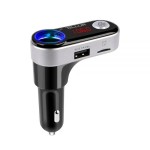 Tellur B2 Bluetooth FM трансмитер с USB-A, MicroSD, MP3/WMA плеър, FM радио, USB зарядно и микрофон Tellur B2 Bluetooth FM трансмитер с USB-A, MicroSD, MP3/WMA плеър, FM радио, USB зарядно и микрофон