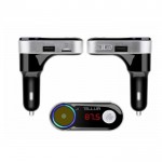Tellur B2 Bluetooth FM трансмитер с USB-A, MicroSD, MP3/WMA плеър, FM радио, USB зарядно и микрофон Tellur B2 Bluetooth FM трансмитер с USB-A, MicroSD, MP3/WMA плеър, FM радио, USB зарядно и микрофон