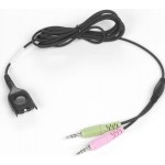 Sennheiser CEDPC 1 свързващ кабел QD към 2×3,5 mm Sennheiser CEDPC 1 свързващ кабел QD към 2×3,5 mm