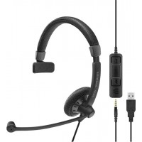 EPOS I Sennheiser SC 45 моно слушалка, MS, USB-A и 3.5 мм жак