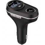 Tellur B5 Bluetooth FM трансмитер за автомобил с USB-A, MicroSD, MP3/WMA плеър, FM радио, 2 USB-A зарядни и микрофон Tellur B5 Bluetooth FM трансмитер за автомобил с USB-A, MicroSD, MP3/WMA плеър, FM радио, 2 USB-A зарядни и микрофон