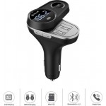 Tellur B5 Bluetooth FM трансмитер за автомобил с USB-A, MicroSD, MP3/WMA плеър, FM радио, 2 USB-A зарядни и микрофон Tellur B5 Bluetooth FM трансмитер за автомобил с USB-A, MicroSD, MP3/WMA плеър, FM радио, 2 USB-A зарядни и микрофон